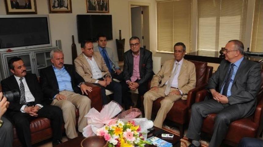 Manisa Tso&rsquo;dan Başkan Erg&uuml;n&rsquo;e Nezaket Ziyareti