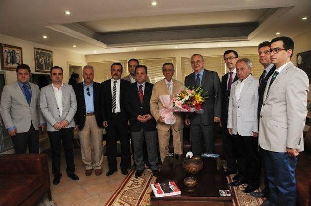 Manisa Tso&rsquo;dan Başkan Erg&uuml;n&rsquo;e Nezaket Ziyareti 3