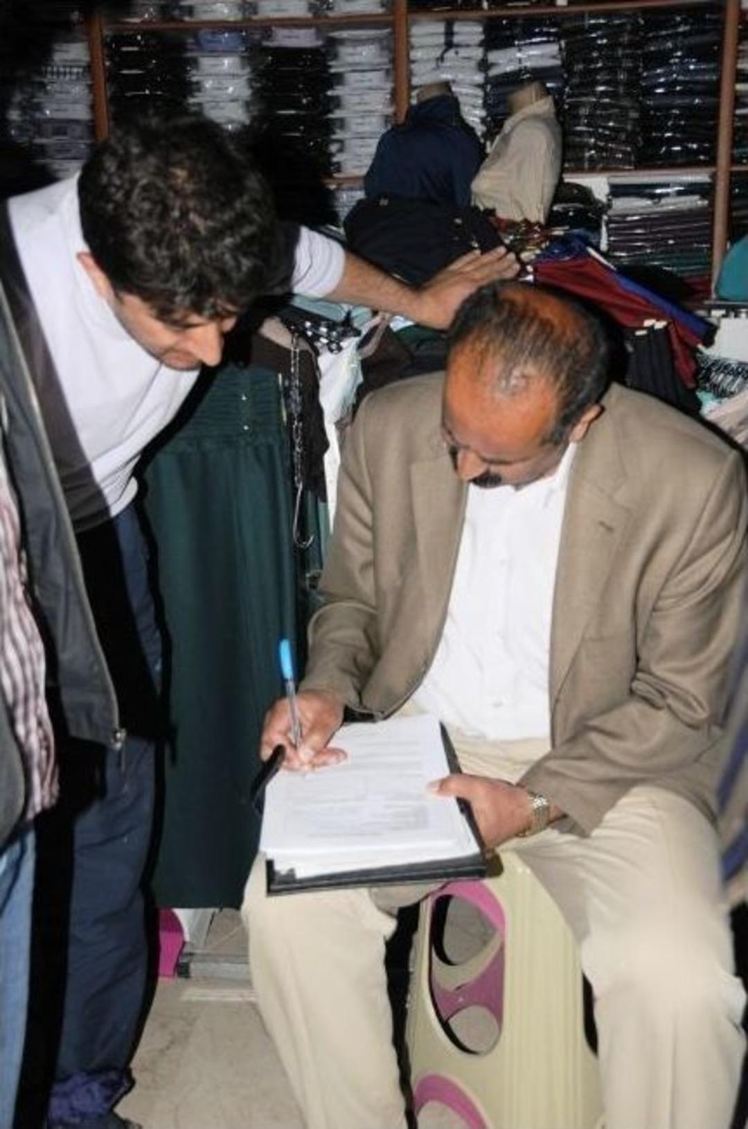 Sular Altında Kalan Yeraltı &Ccedil;arşısında Hasar Tespit &Ccedil;alışması