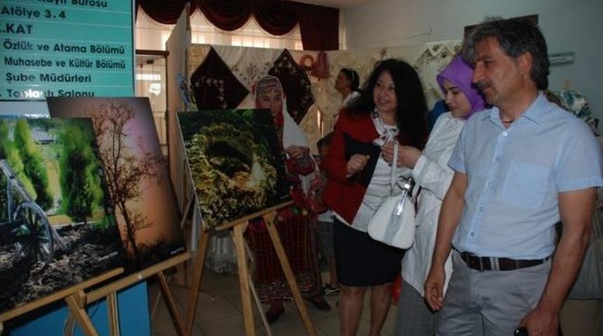 Biga Halk Eğitim Merkezinde Yılsonu Sergisi