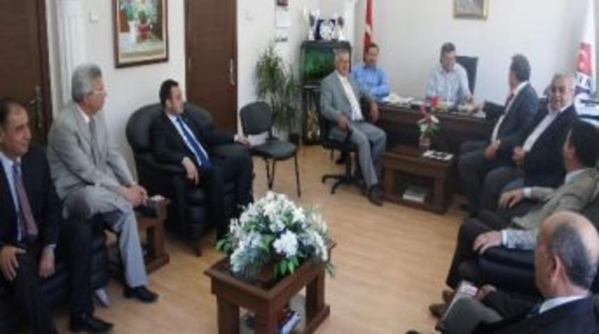 Aydın Ticaret Borsası'ndan Akın&rsquo;a Ziyaret