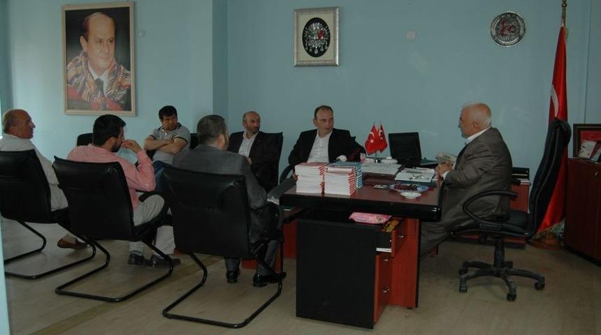 T&Uuml;MSİAD&rsquo;dan MHP Samsun İl Başkanlığı&rsquo;na Ziyaret