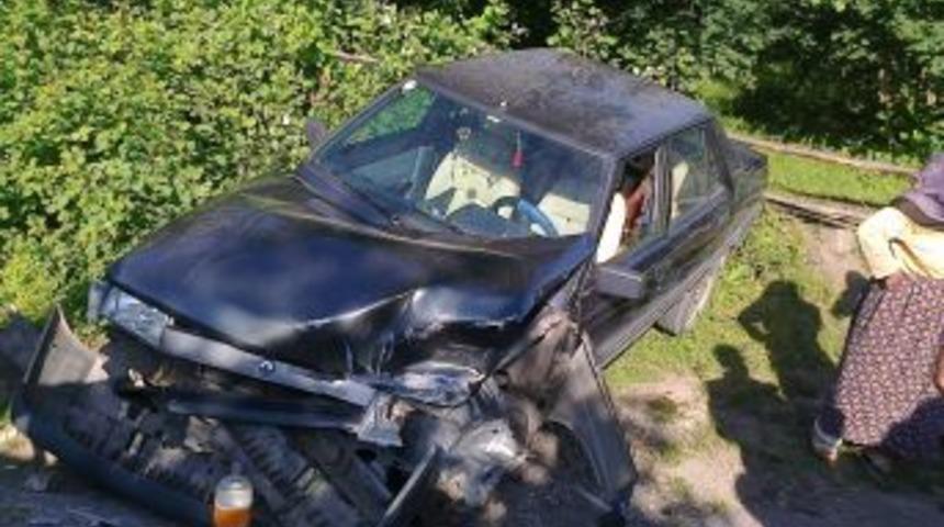 Akyazı'da Trafik Kazası: 1 Yaralı