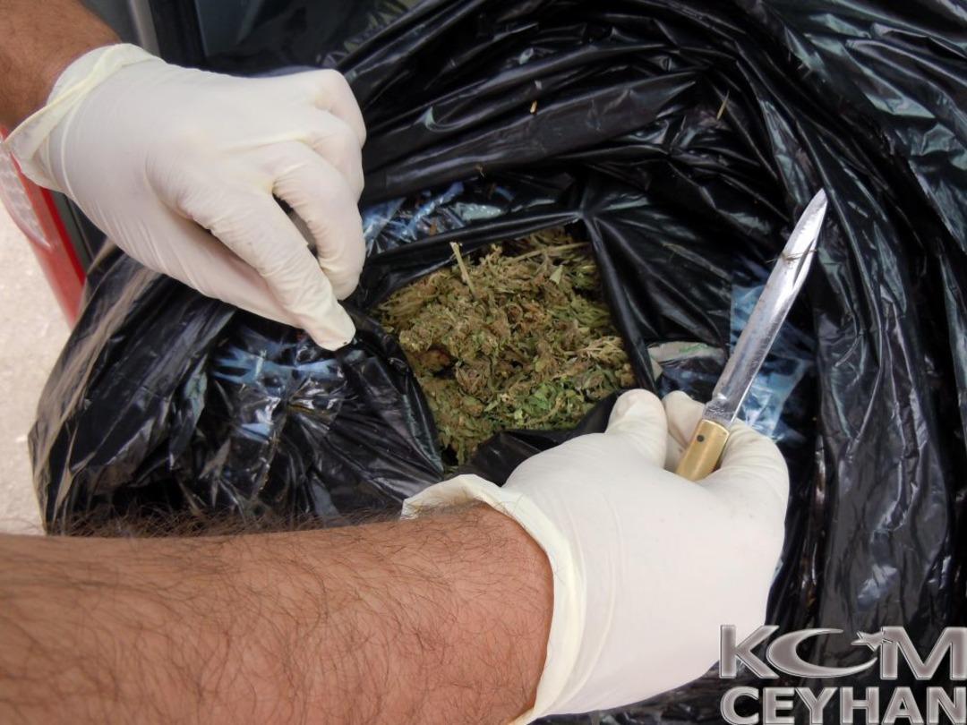 Ceyhan&rsquo;da 45 Kilogram Esrar Ele Ge&ccedil;irildi