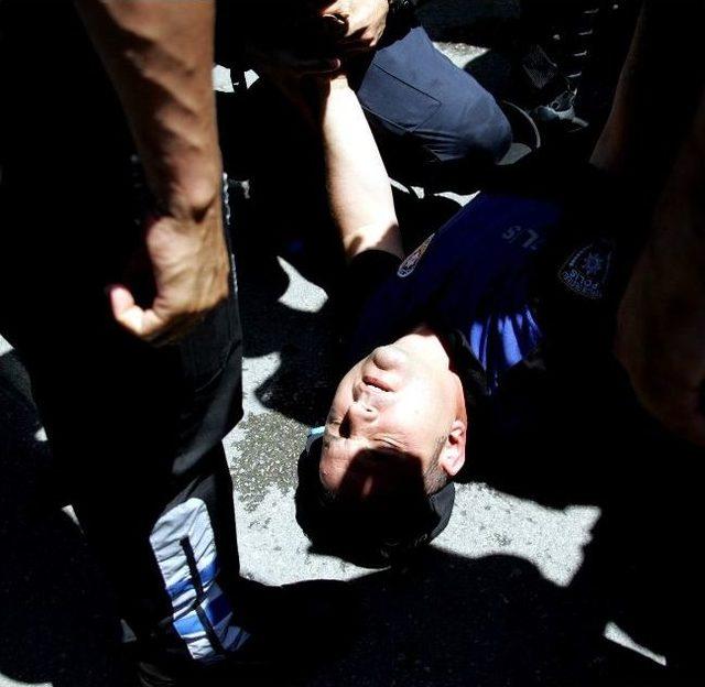 Akil İnsanlar Protestocuları Atlattı 1