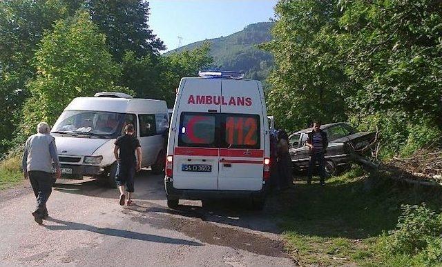 Sakarya’da Trafik Kazası: 1 Yaralı