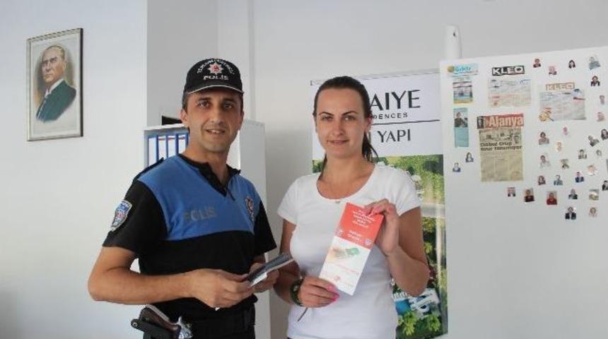 Alanya Polisi Vatandaşı Uyardı