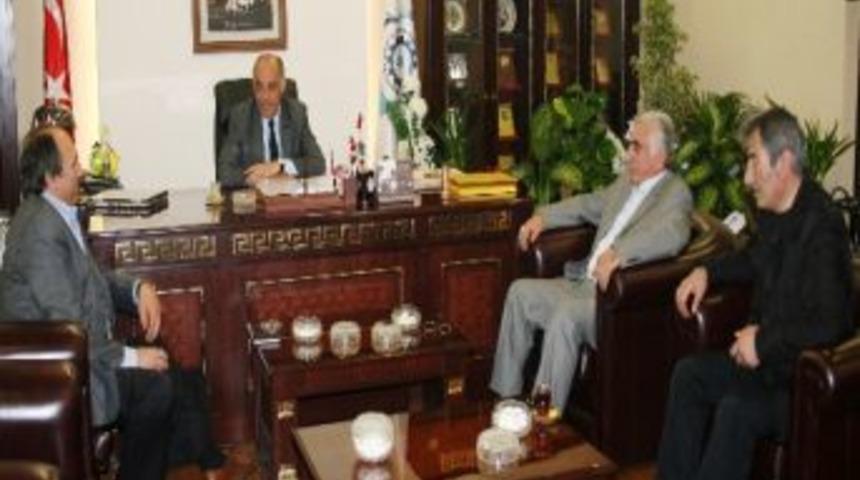 Dagc Y&ouml;netiminden, Başkan Y&uuml;celik&rsquo;e Ziyaret