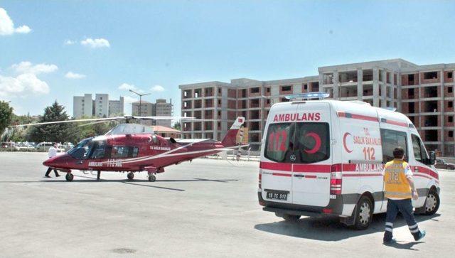 Helikopter 2 Yaşındaki Çocuk Için Havalandı