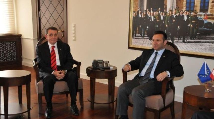 Samsun Tso, Vali Aksoy&rsquo;u Ziyaret Etti