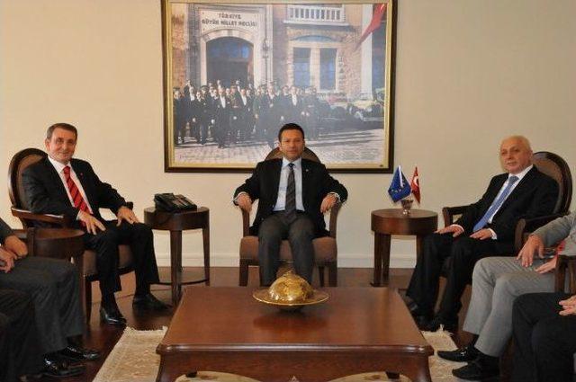 Samsun Tso, Vali Aksoy&rsquo;u Ziyaret Etti 2