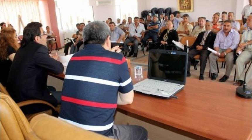 Kaymakam Eşki K&ouml;y Muhtarlarını Mera Konusunda Uyardı