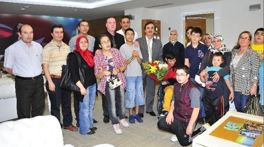 Başkan Keskin&rsquo;e Teşekk&uuml;r Ziyareti