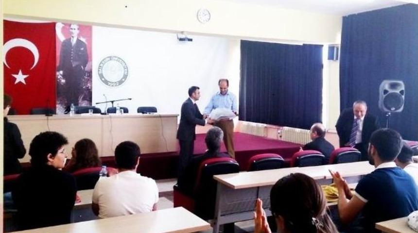 Edremit Myo, Kaymakam Osman Tun&ccedil;&rsquo;u Ağırladı