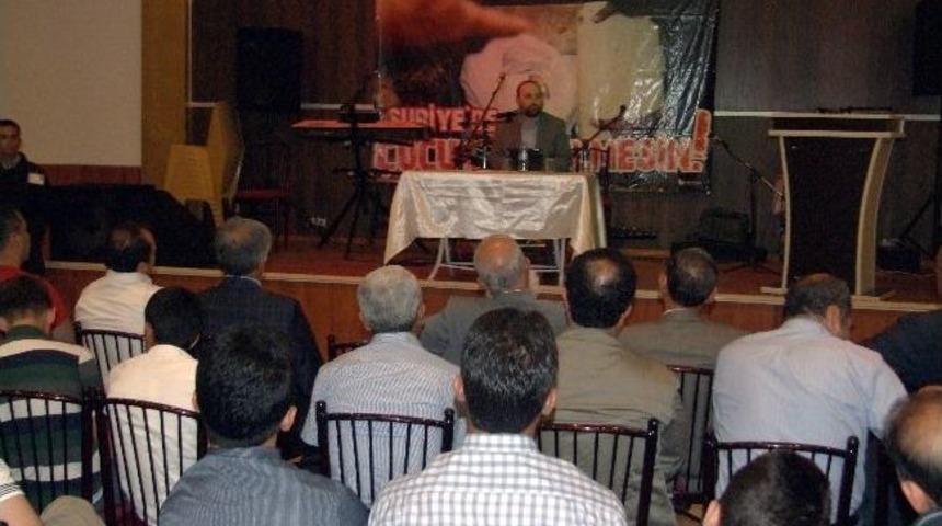 Suriye Halkı İle Dayanışma Gecesi