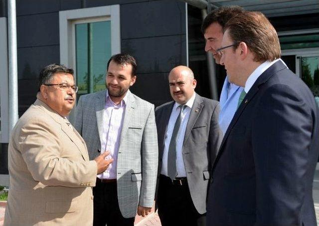 Başkan Yağcı&rsquo;dan Bilecik Tso&rsquo;ya Ziyaret 1