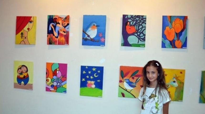 Minik Ressamlar H&uuml;nerleriyle G&ouml;z Doldurdu