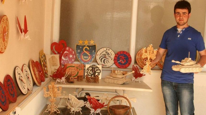 Organik Oyuncak &Uuml;retimiyle Hobisini Ticarete &Ccedil;evirdi