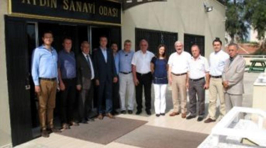 Gen&ccedil; İş Adamlarından Aydınlı Sanayicilere Ziyaret