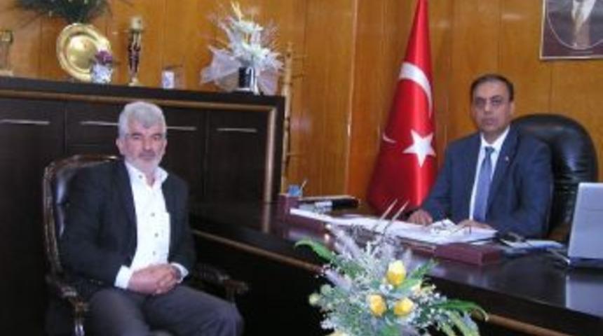 Tb Başkanı G&uuml;rsel &Ouml;zbey'e Ziyaretler S&uuml;r&uuml;yor