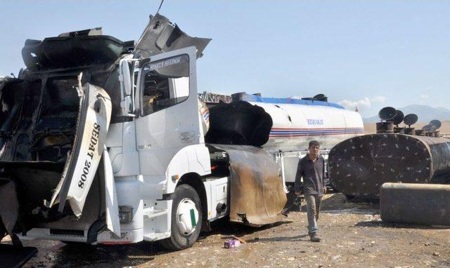 Silopi’de Kaynak Yapılan Yakıt Tankeri Patladı: 1 Ölü, 2 Yaralı