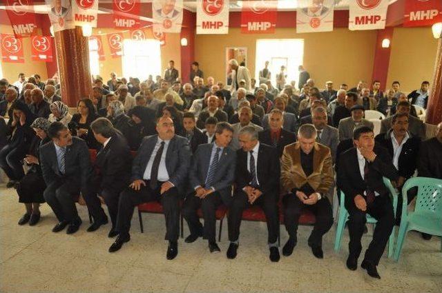 Mhp Sarız İlçe İstişare Toplantısını Yaptı