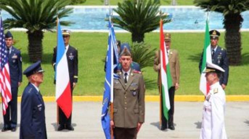 NATO İzmir M&uuml;ttefik Hava Komutanlığı T&ouml;renle Kapandı