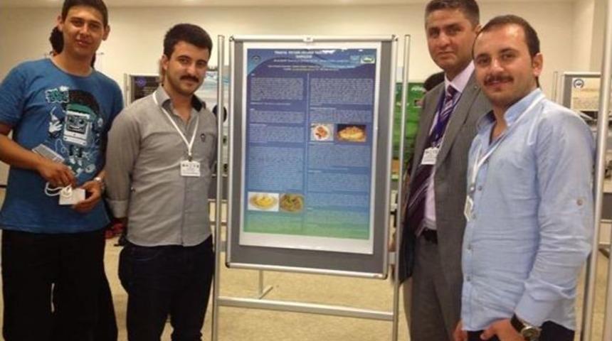 Malkara Myo Gıda Teknolojisi &Ouml;ğrencileri Ulusal Kongrede &Ouml;d&uuml;l Aldılar