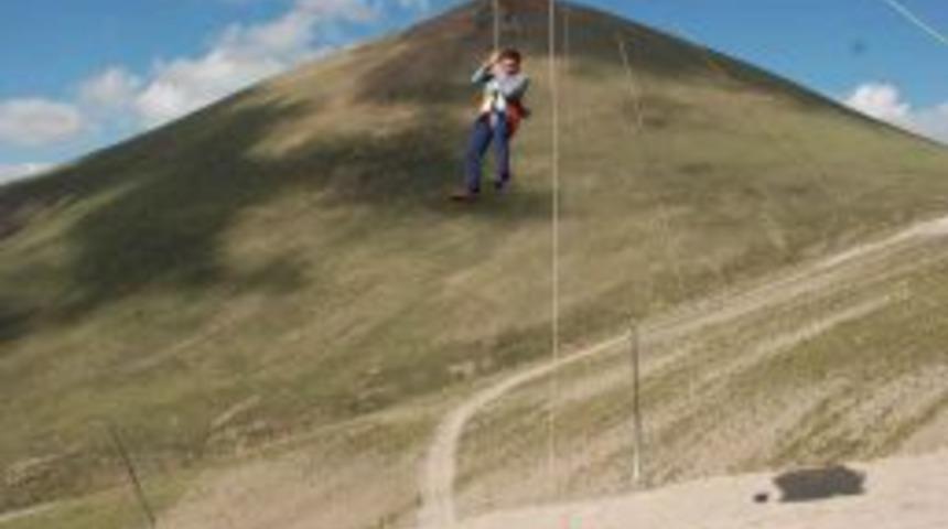 Kayseri'de Teleferikten Kurtarma Tatbikatı Ger&ccedil;eğini Aratmadı