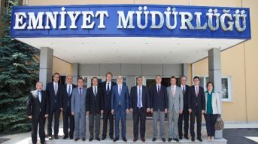 Satso Y&ouml;netimi Emniyet M&uuml;d&uuml;r&uuml; Aktaş&rsquo; I Ziyaret Etti