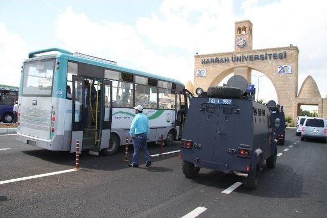 Üniversiteye Özel Hareket Polisleri Sevk Edildi