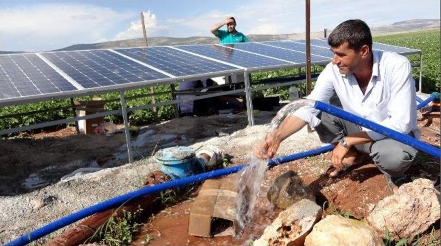 Araban Ovası&rsquo;nda G&uuml;neş Enerji Sistemi İle Sulu Tarım D&ouml;nemi