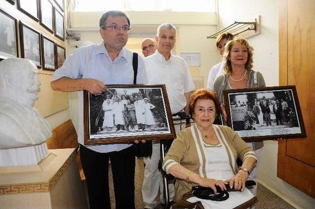 Moris Şinasi Hastanesi’nin İlk Başhekiminin Kızından Hastaneye Ziyaret