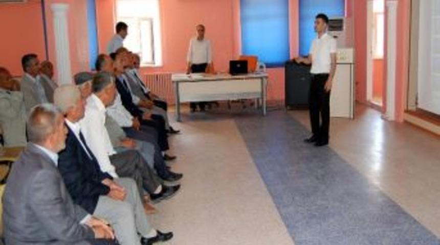Samsat&rsquo;ta Muhtarlara Hizmet İ&ccedil;i Eğitim Verildi