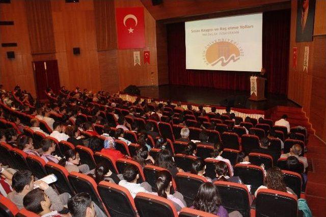 Aksaray da &Ouml;ğrencilere Sınav Kaygısı Semineri 1