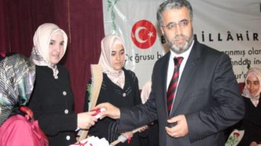 Hazıflık Icazet T&ouml;reni D&uuml;zenlendi