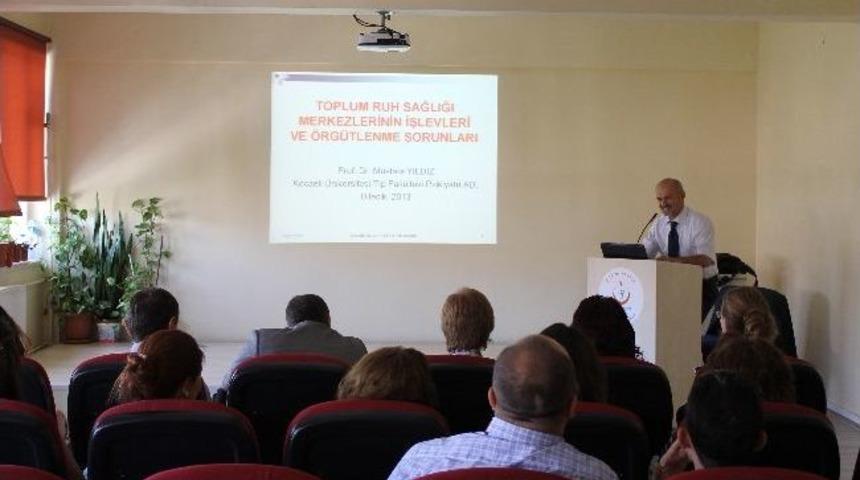 Bilecik Devlet Hastanesi'nde "toplum Ve Ruh Sağlığı" Konferansı