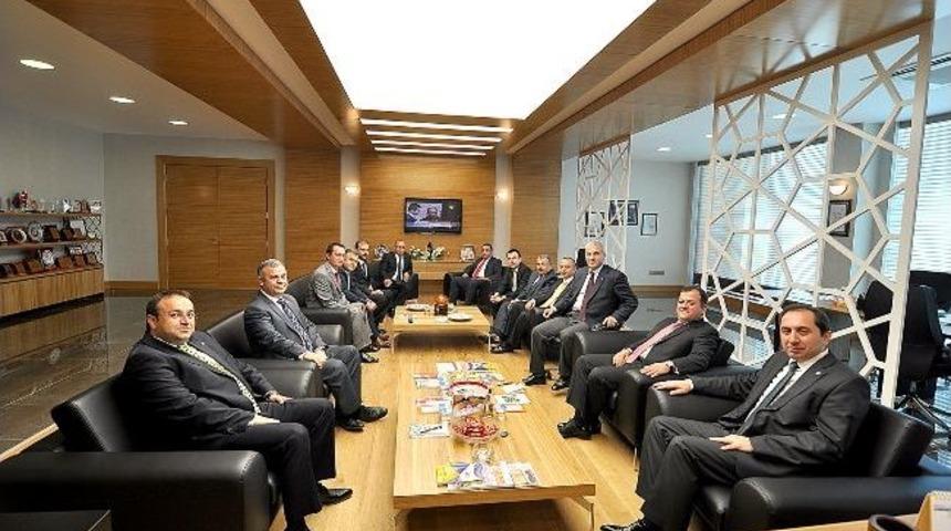 &Ccedil;orum Tso Yeni Y&ouml;netimi&rsquo;nden Kamu Kurumlarına Ziyaret