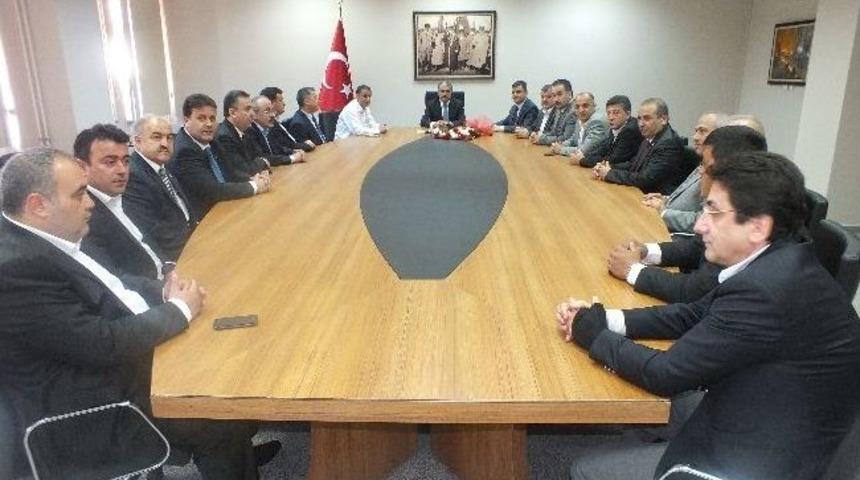 Başkan Arslan&rsquo;dan Vali &Ccedil;ınar&rsquo;a Ziyaret