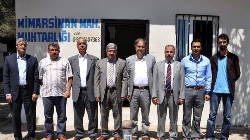 Ak Partili Heyet Mimar Sinan Ve Muradiye Muhtarını Ziyaret Etti