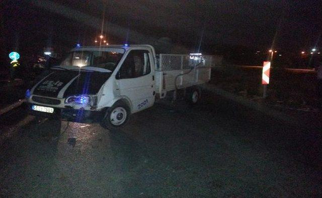 Sanayi Kavşağı nda Kaza 1