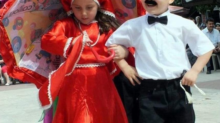 K&ouml;şkl&uuml; Minikler Yeteneklerini Sergiledi