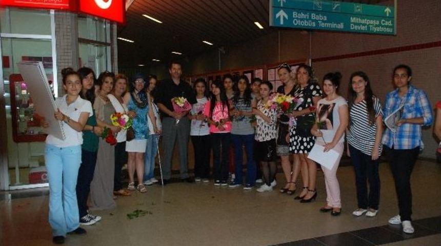 &Ouml;ğrencilerden Ms Haftası Nedeniyle Grafik Ve Fotoğraf Sergisi