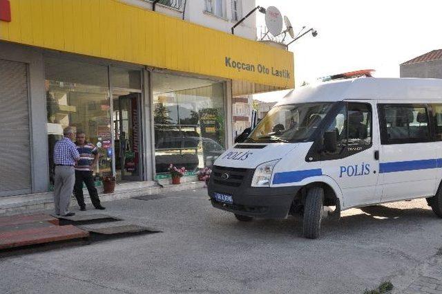 Bafra&rsquo;da Lastik Hırsızlığı 1