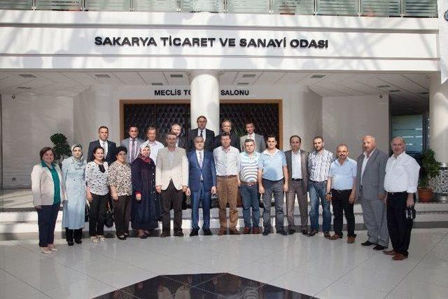 Ak Parti Sakarya İlçe Teşkilatlarından Satso'ya Hayırlı Olsun Ziyareti