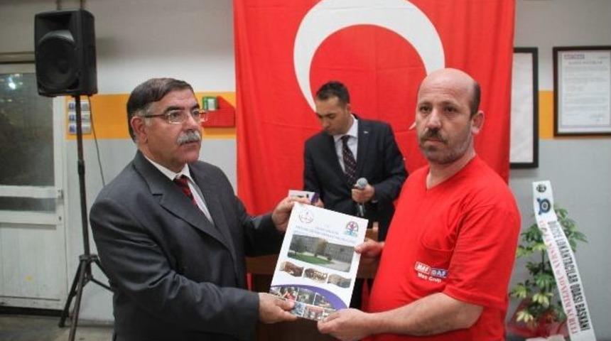 Mas-daf Mesleki Eğitim Belge T&ouml;reninde Kursiyerlere Belgeleri Verildi