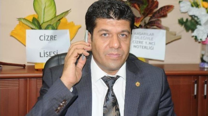 Cizre Tso Yeni Başkanı S&uuml;leyman &Ccedil;ağlı G&ouml;reve Başladı