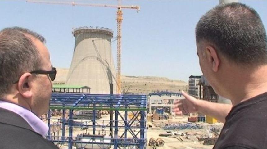 Hatipoğlu&rsquo;ndan Termik Santral İnşaatında İnceleme