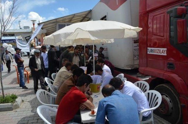 &Ccedil;aldıran da Kan Bağışı Kampanyası 1