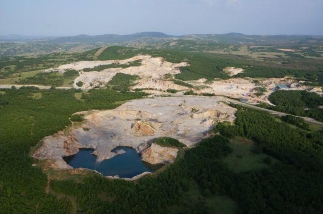 Yıldız Dağları&rsquo;ndaki Taş Ocakları Talanı Havadan G&ouml;r&uuml;nt&uuml;lendi